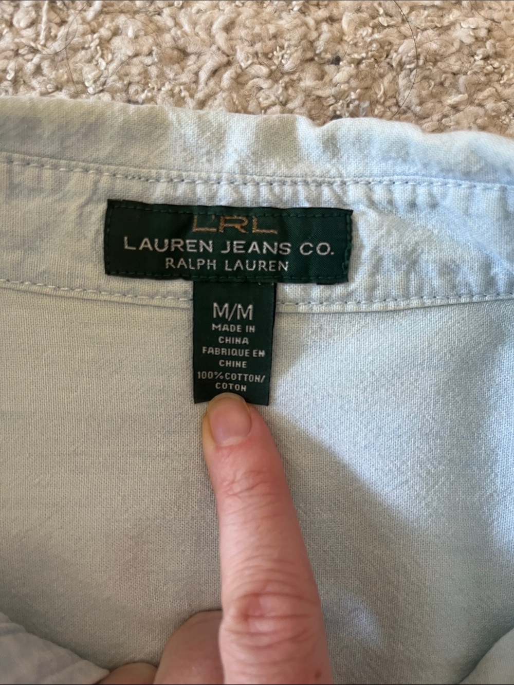 Vintage Ralph Lauren Button Up Shirt - Picture 2 of 8